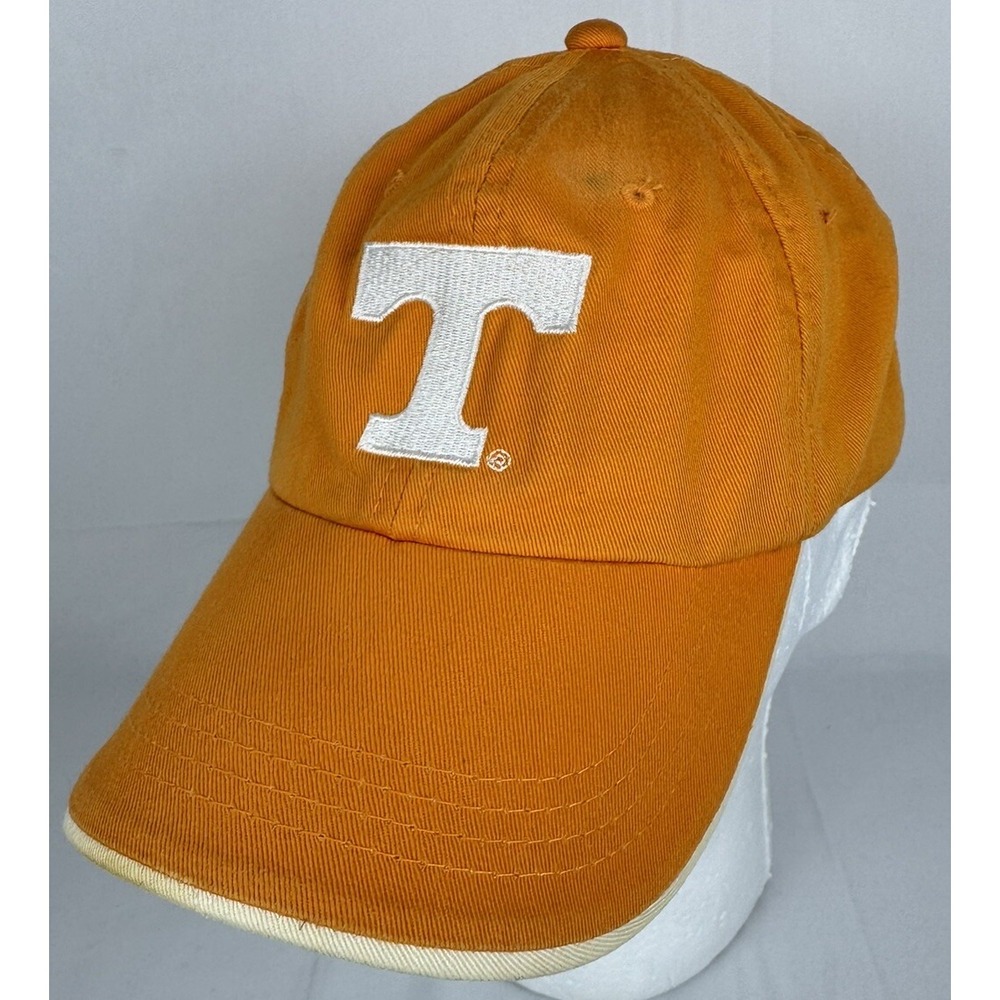 University of Tennessee TN Vols Volunteers Baseball Hat Cap Orange NCAA White